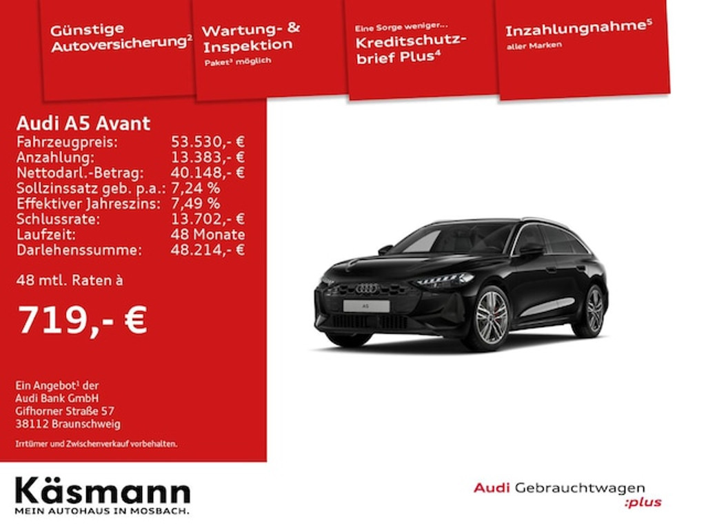Audi A5 Avant S-Tronic