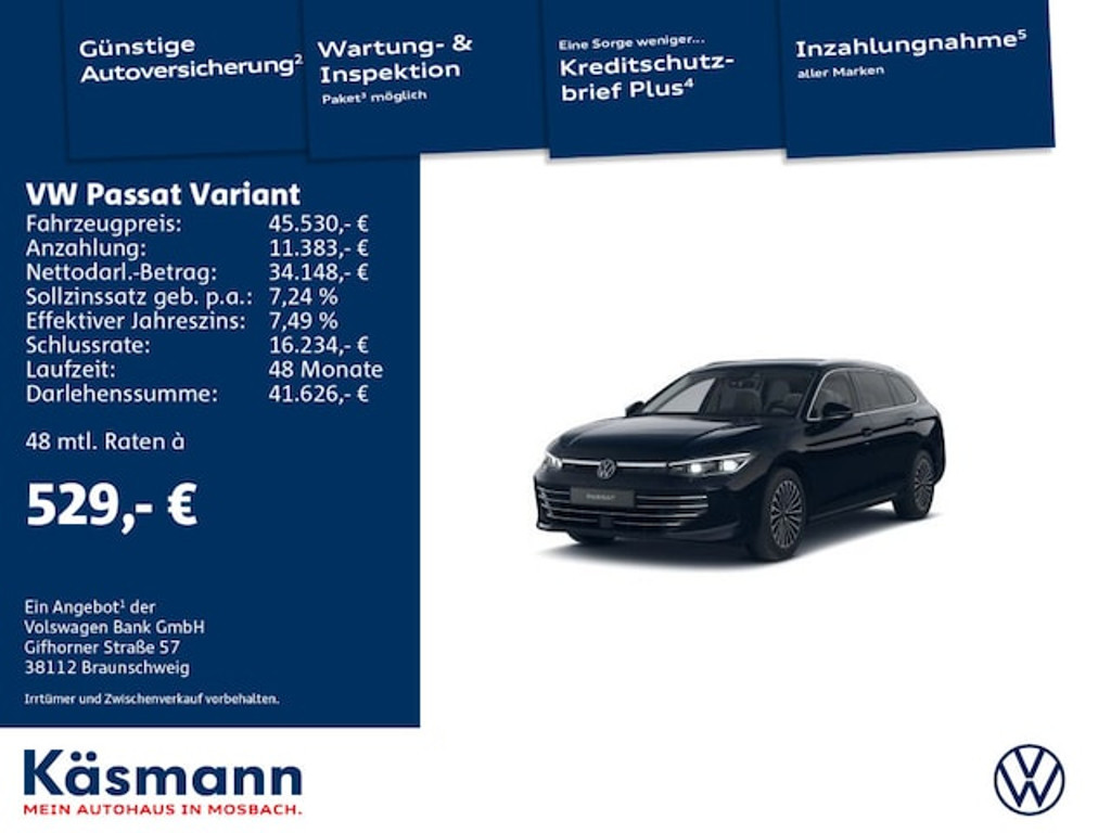 Volkswagen Passat Variant 2.0 TDI Elegance Elegance