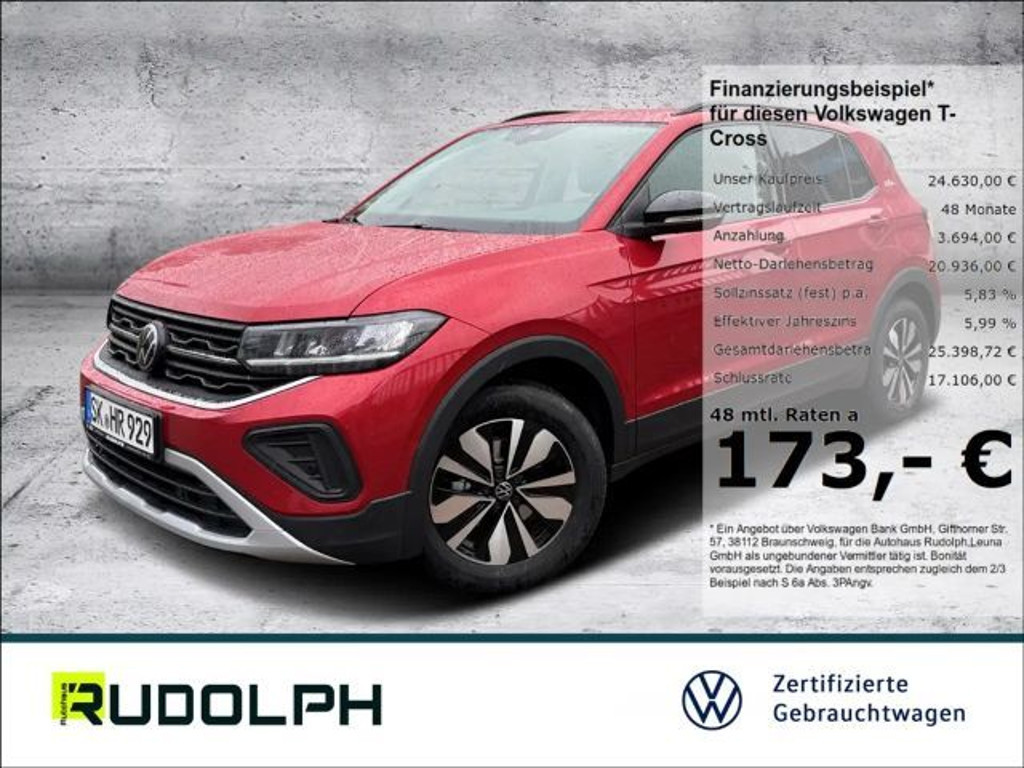 Volkswagen T-Cross 1.0 TSI