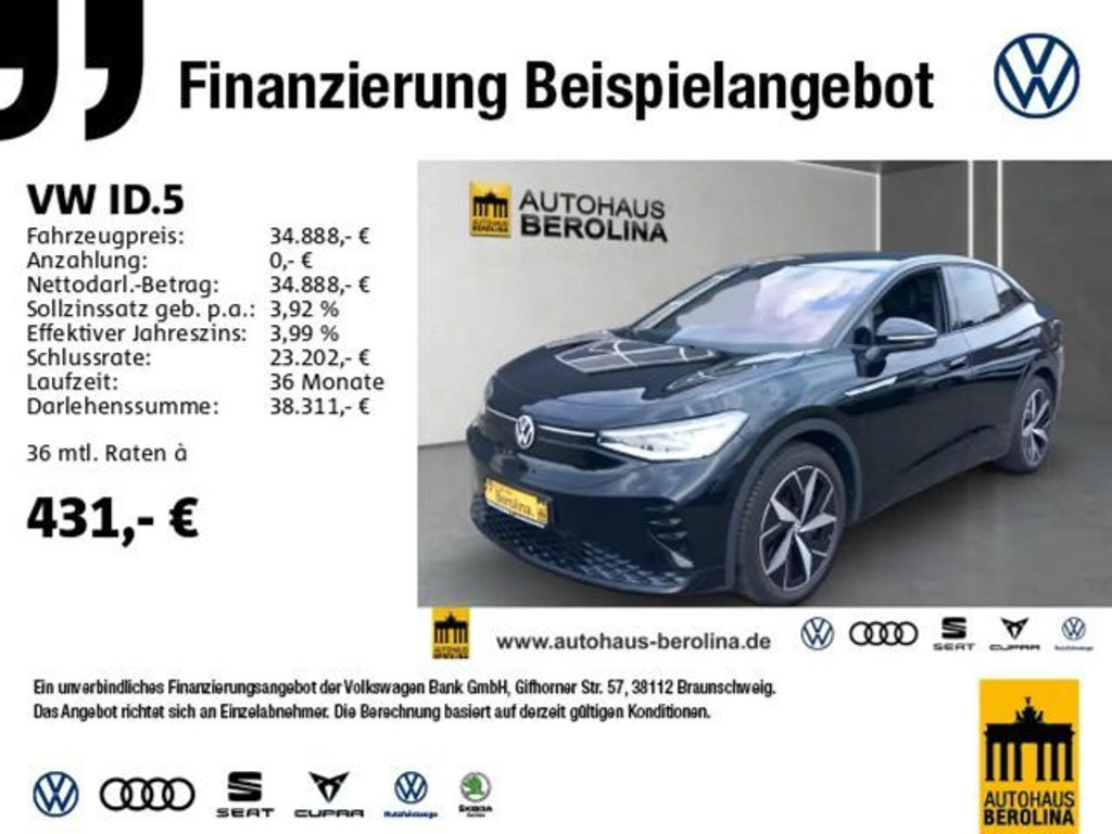 Volkswagen ID.5 IQ.Drive GTX