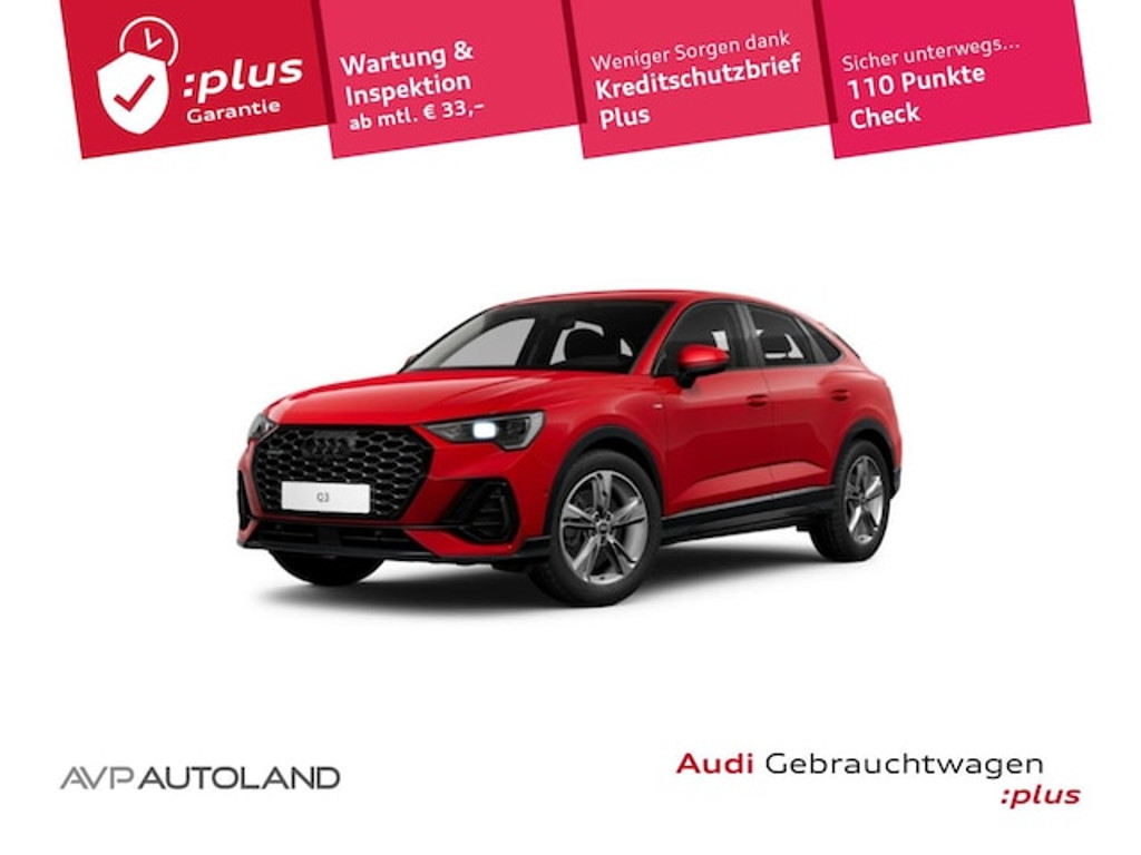 Audi Q3 Sportback Quattro S-Line S-Tronic 40 TDI