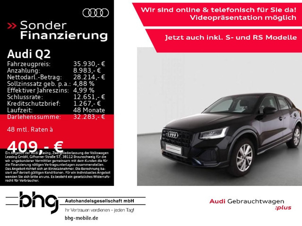 Audi Q2 Quattro S-Tronic 40 TFSI