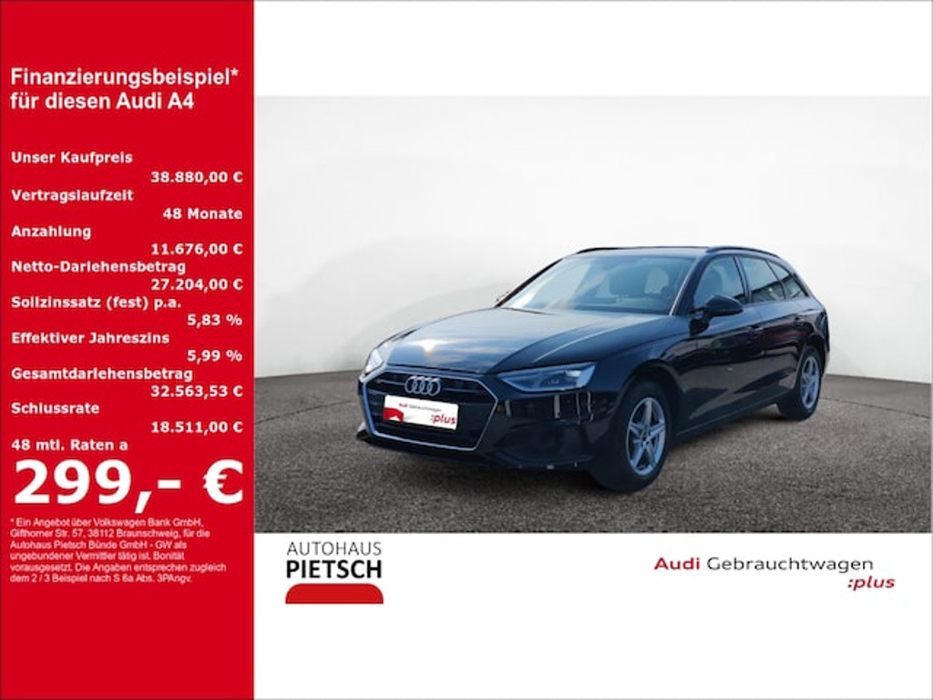 Audi A4 Avant S-Tronic 35 TDI