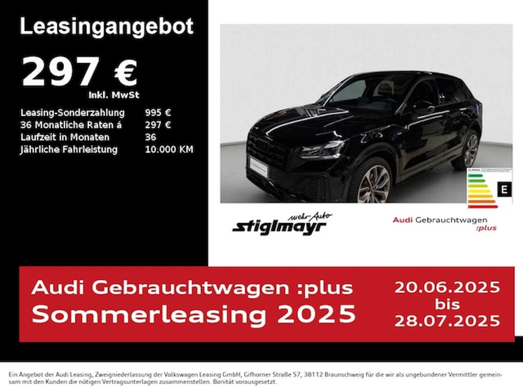 Audi Q2 S-Line S-Tronic 35 TFSI