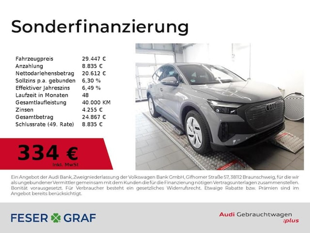 Audi Q4 e-tron Sportback 40