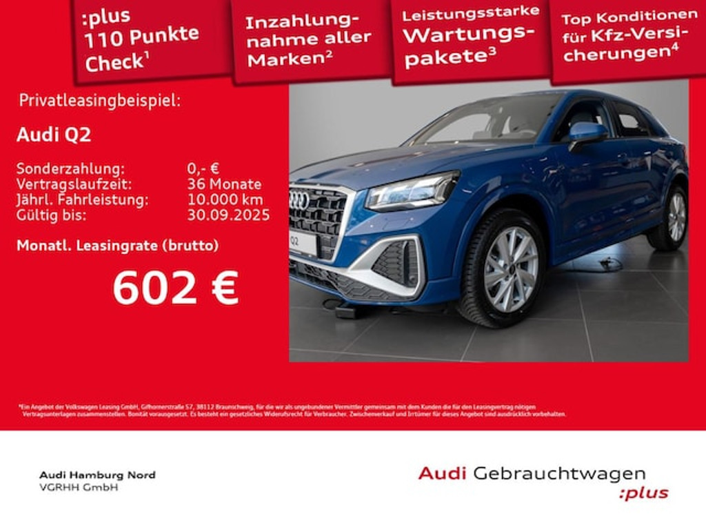 Audi Q2 S-Line S-Tronic 35 TFSI
