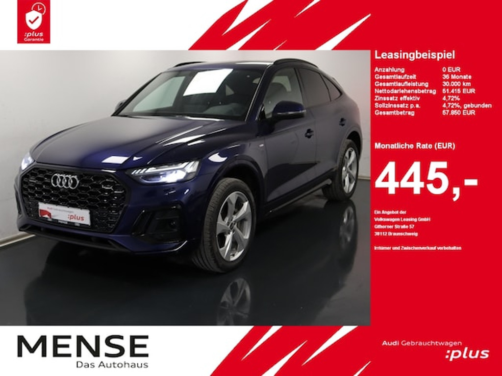 Audi Q5 Sportback Quattro S-Tronic 45 TFSI