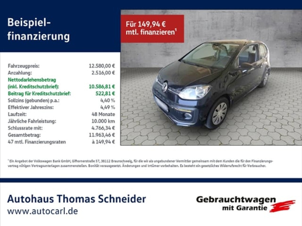 Volkswagen up! Move up! Move