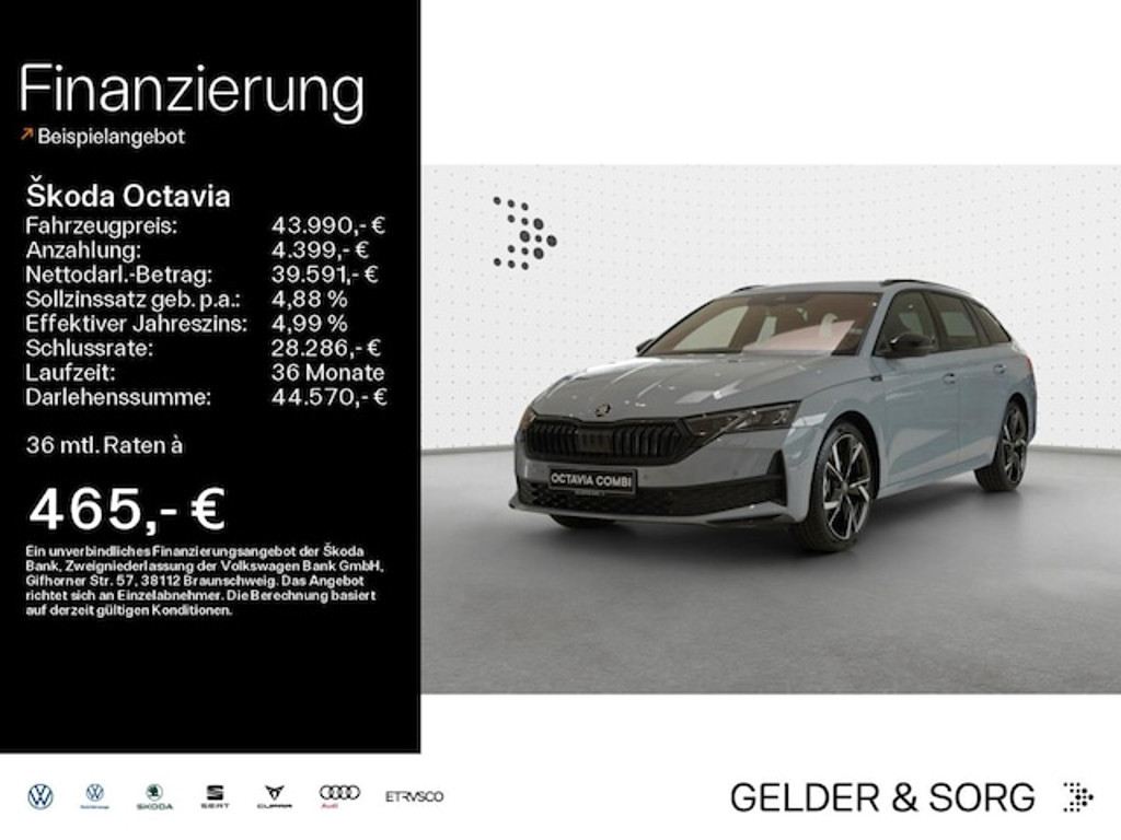 Skoda Octavia Combi Sportline 2.0 TDI