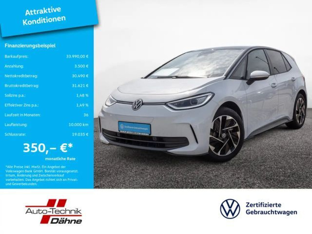Volkswagen ID.3 Performance Pro 150 kW