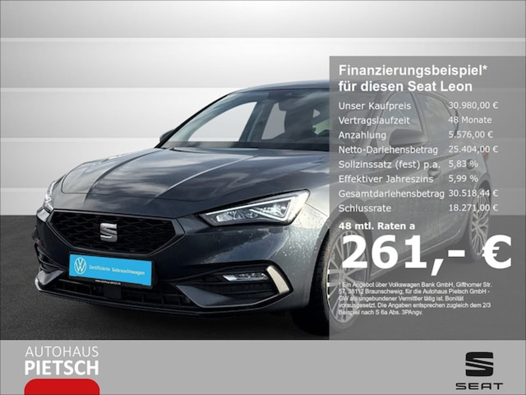 Seat Leon FR-lijn 1.5 eTSI