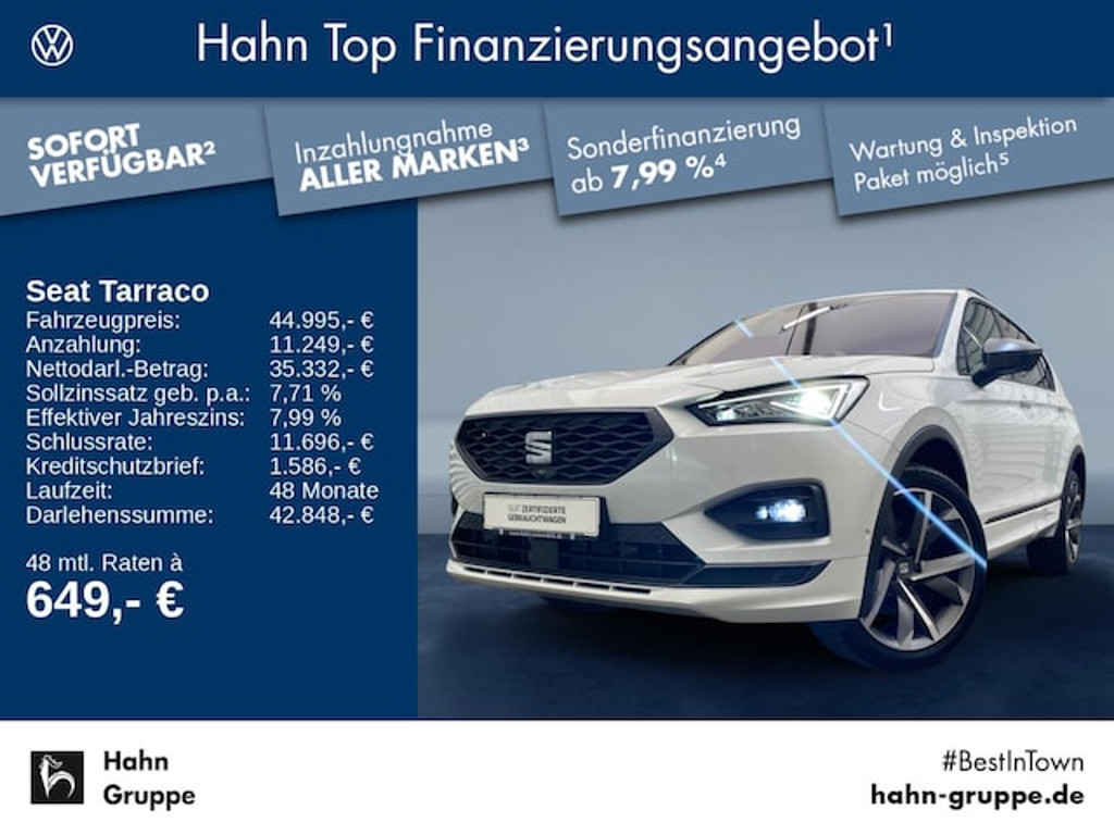 Seat Tarraco FR-lijn 2.0 TSI 4Drive DSG