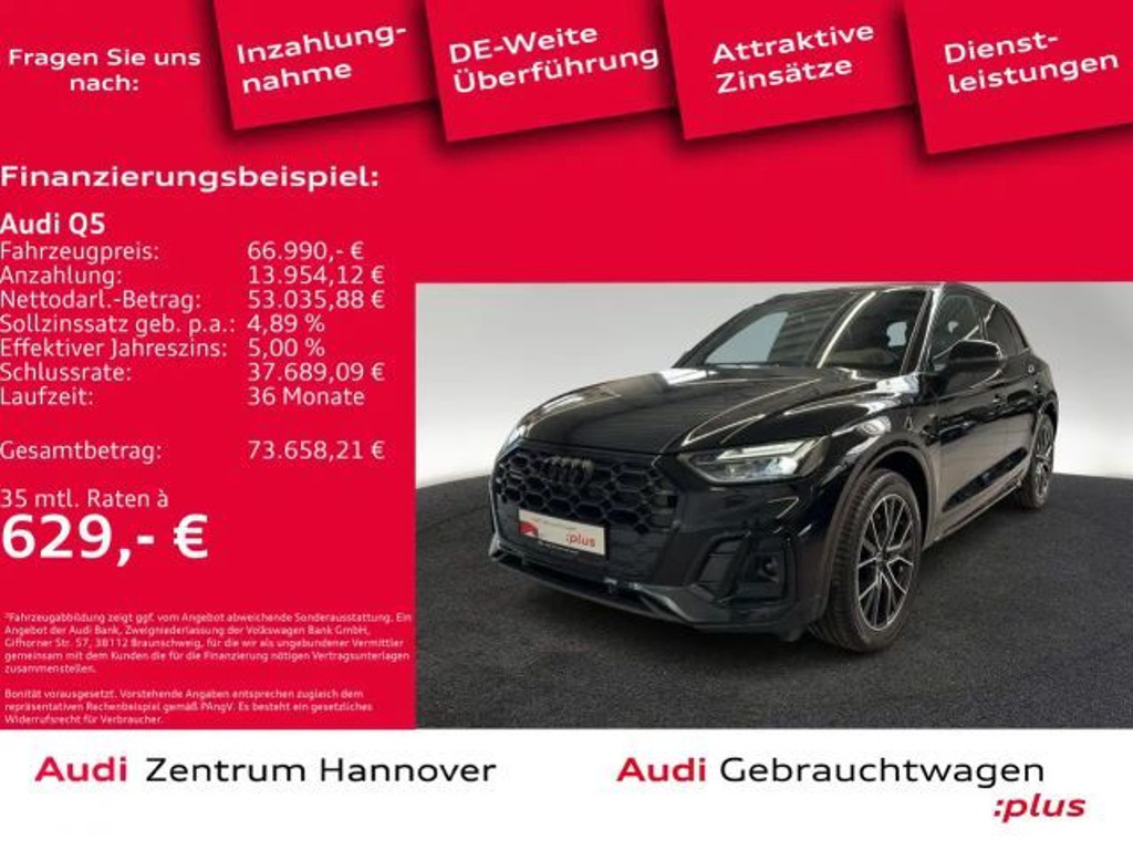 Audi Q5 Quattro S-Line Hybride 50 TFSI