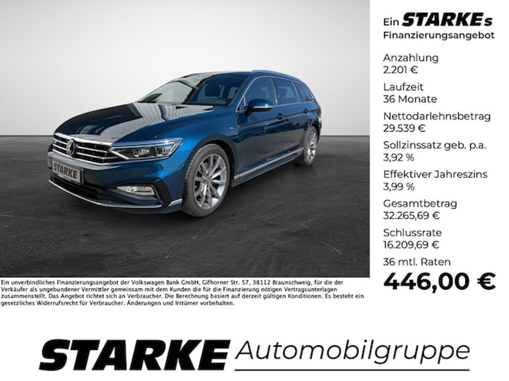 Volkswagen Passat 4Motion DSG Variant R-Line 2.0 TDI Elegance Elegance