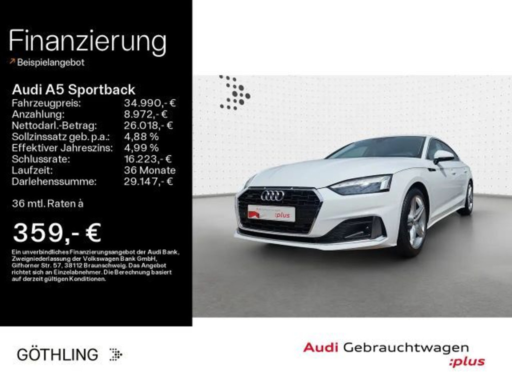 Audi A5 Quattro 40 TDI