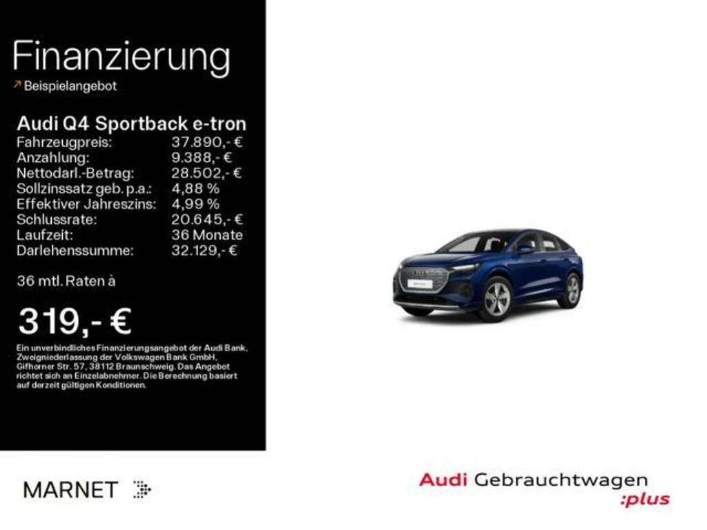 Audi Q4 e-tron Quattro 50