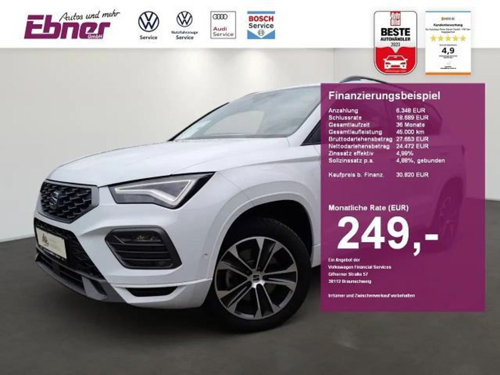 Seat Ateca FR-lijn 2.0 TSI 4Drive DSG