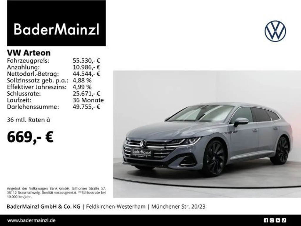 Volkswagen Arteon Shooting Brake DSG R-Line 2.0 TDI