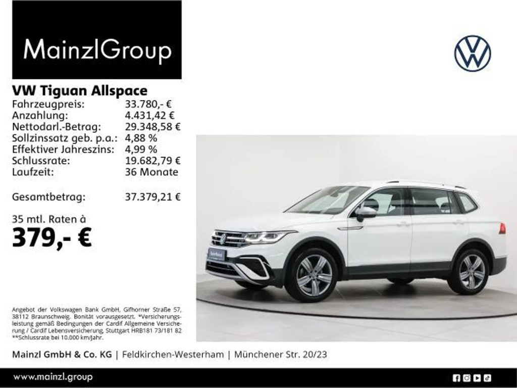 Volkswagen Tiguan DSG Allspace 2.0 TSI