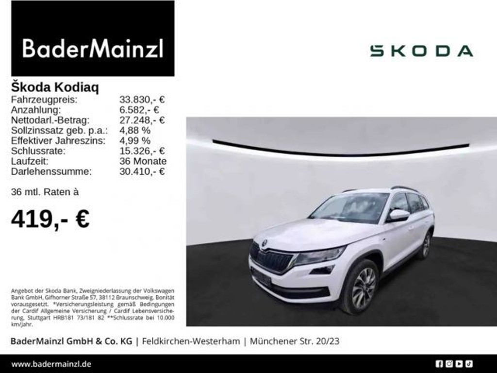 Skoda Kodiaq 4x4 Clever 2.0 TDI