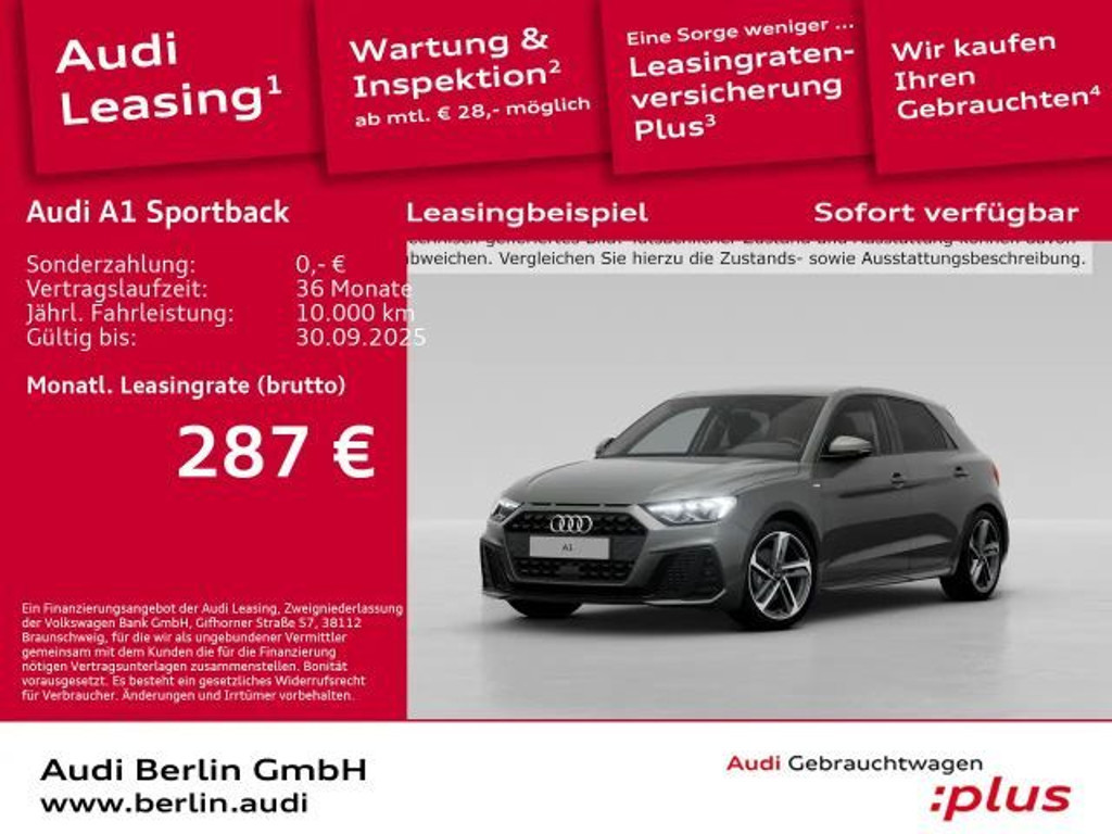 Audi A1 S-Line 30 TFSI