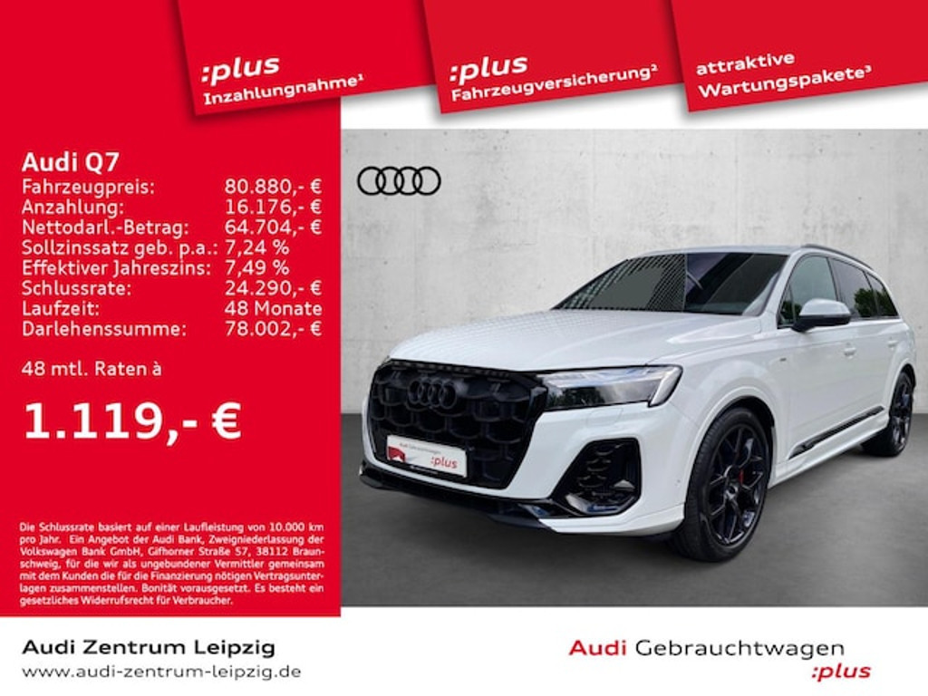 Audi Q7 Quattro S-Line 55 TFSI