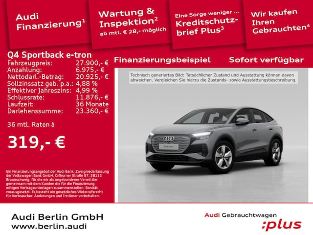 Audi Q4 e-tron Sportback 35