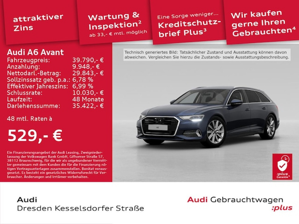 Audi A6 Avant Quattro S-Tronic Sport 45 TDI