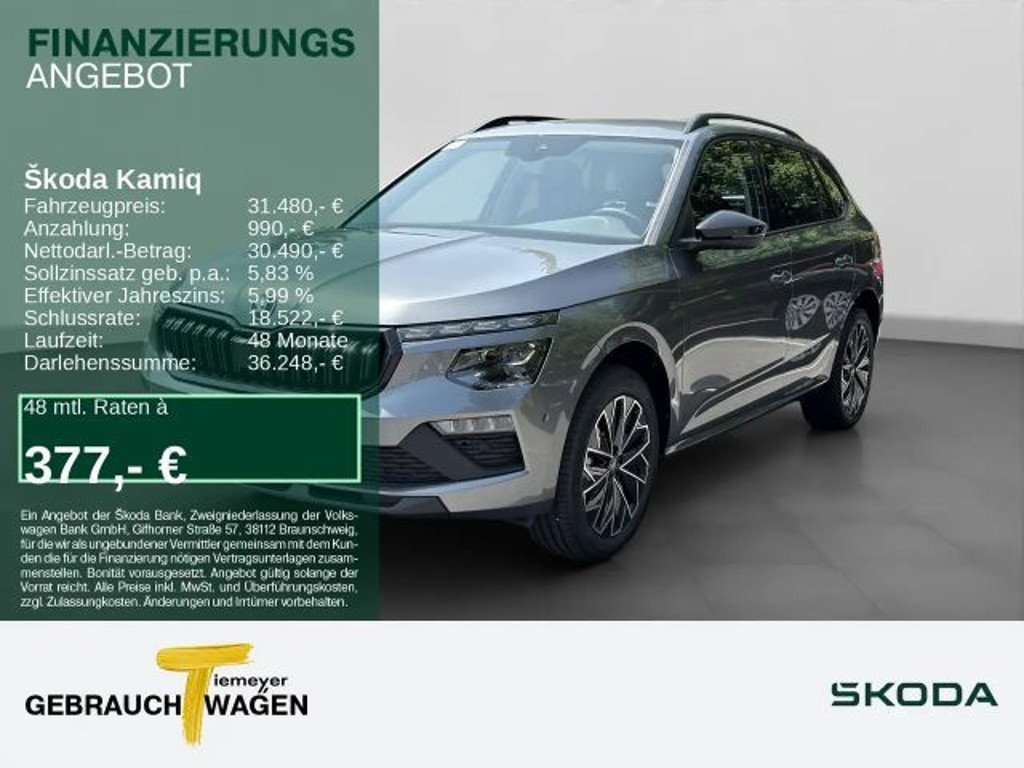 Skoda Kamiq 1.0 TSI Tour