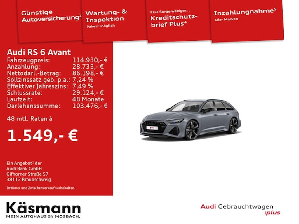 Audi RS6 Avant Quattro