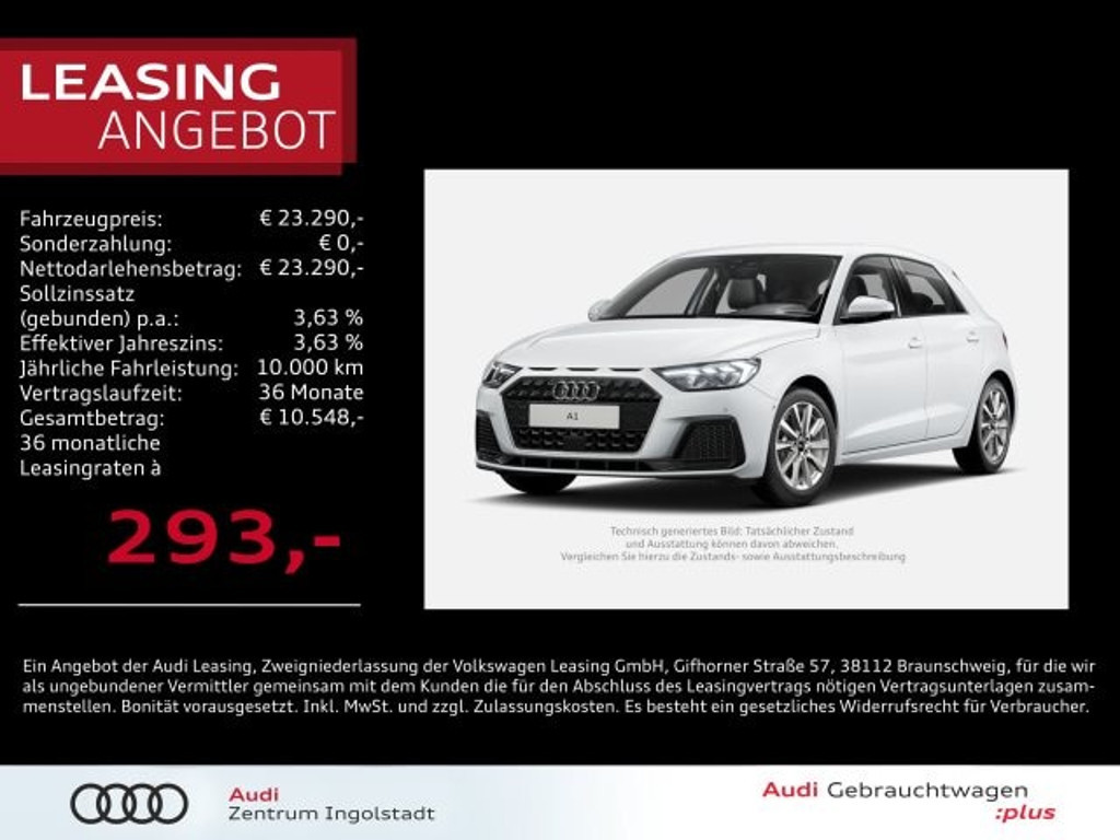 Audi A1 Sportback 30 TFSI