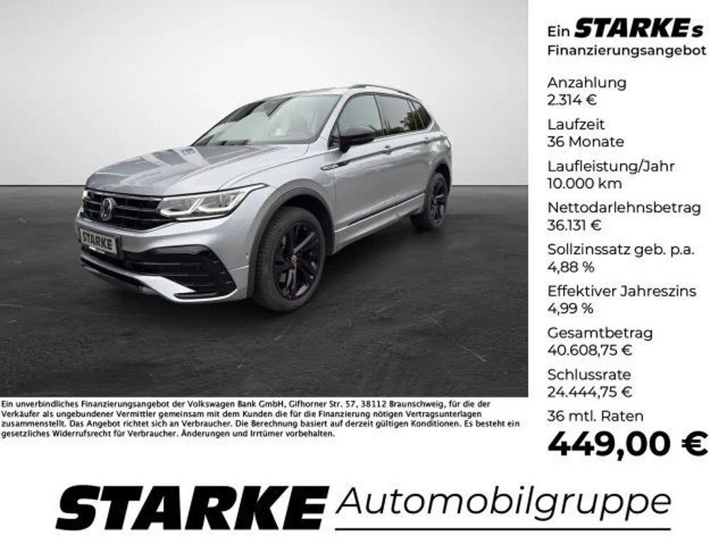 Volkswagen Tiguan DSG Style Allspace R-Line 2.0 TDI