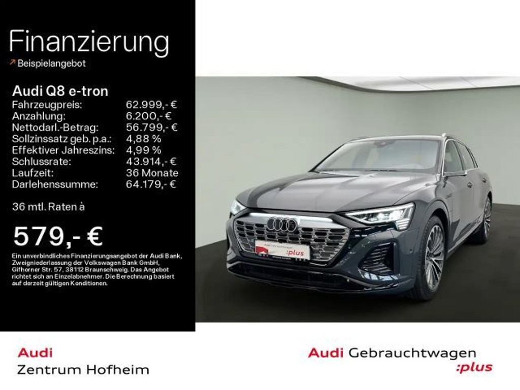 Audi Q8 e-tron Quattro S-Line 55