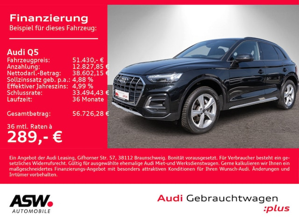 Audi Q5 Quattro S-Tronic 45 TFSI
