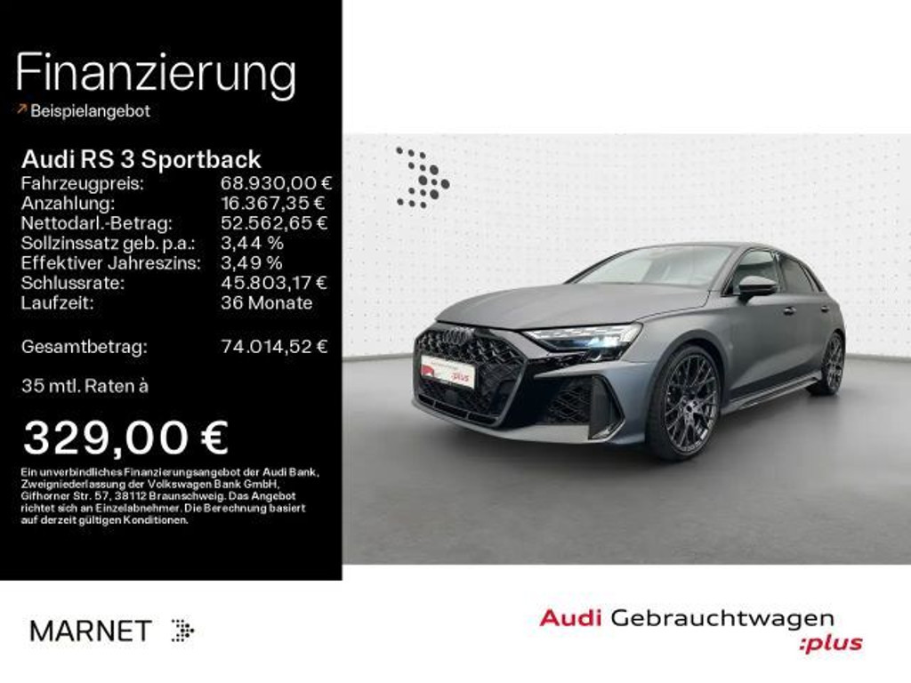Audi RS3 Sedan Quattro