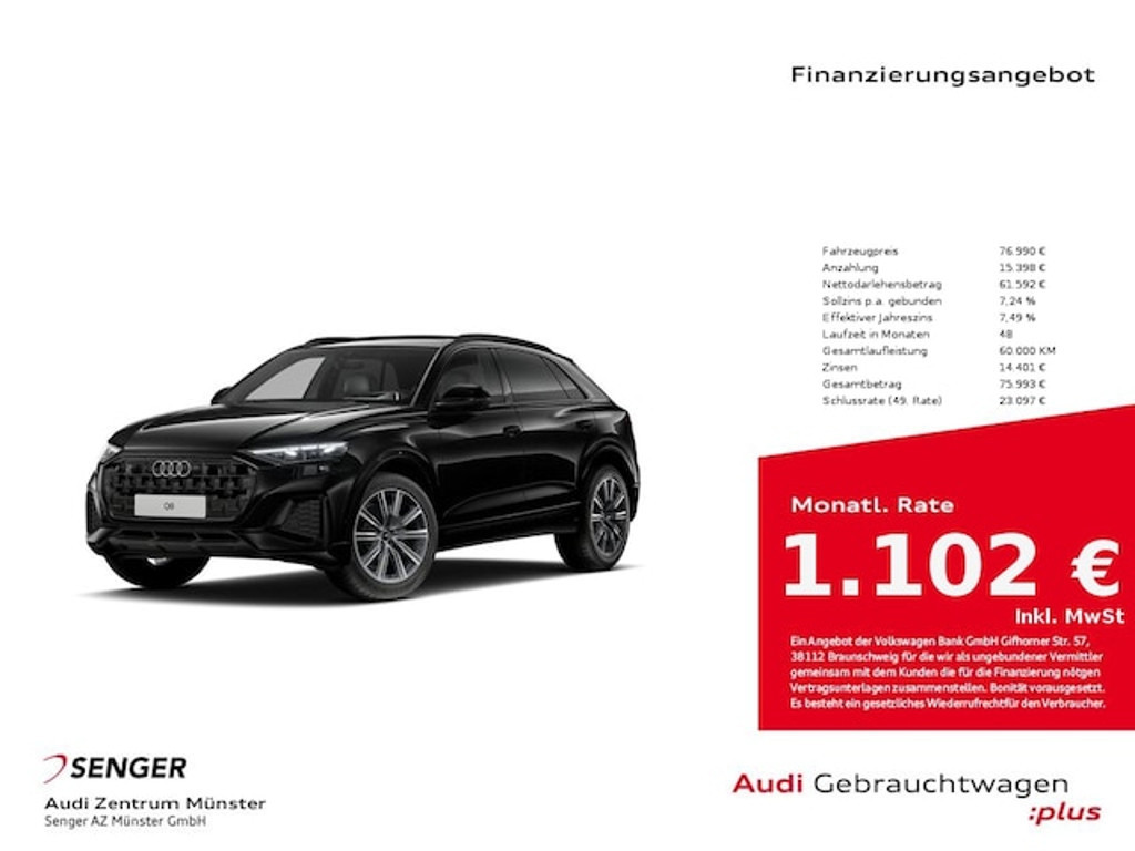 Audi Q8 Sportback Quattro 45 TDI