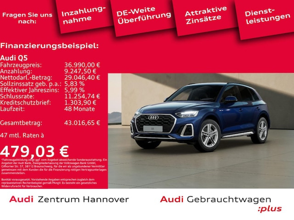 Audi Q5 Quattro S-Tronic 40 TDI