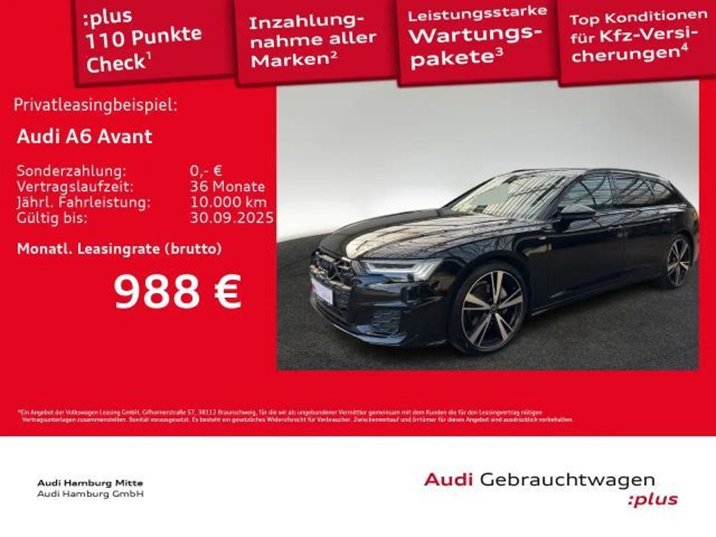 Audi A6 Quattro S-Line S-Tronic 45 TDI