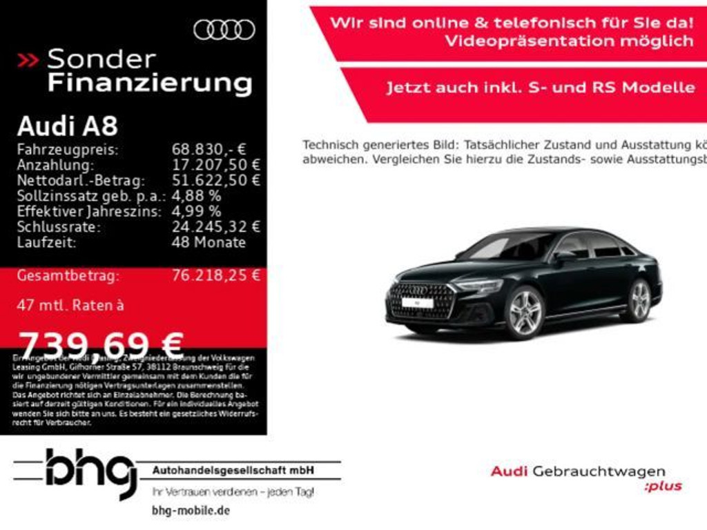 Audi A8 Quattro 50 TDI