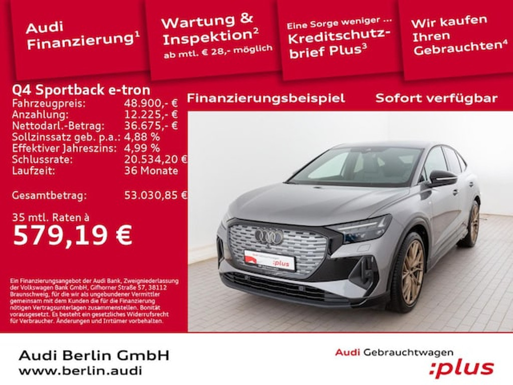Audi Q4 e-tron Sportback Quattro 50