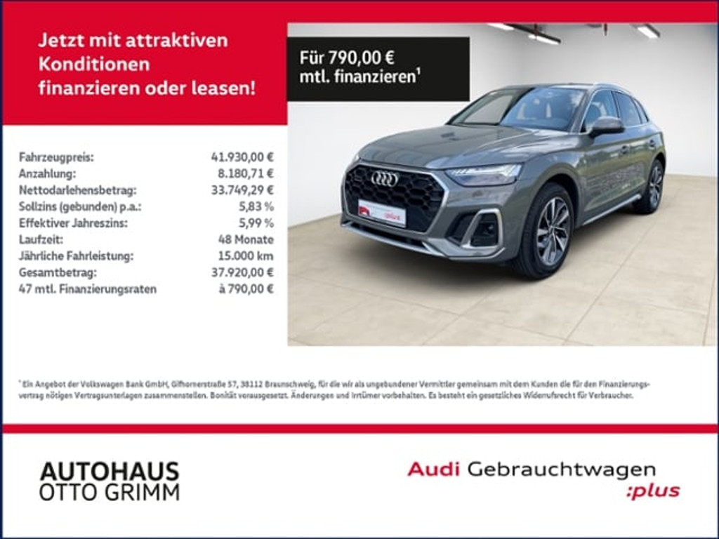 Audi Q5 Quattro S-Tronic 40 TDI