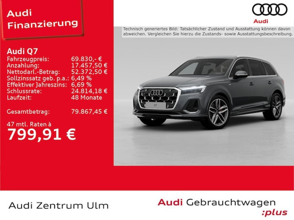 Audi Q7 Quattro S-Line 45 TDI