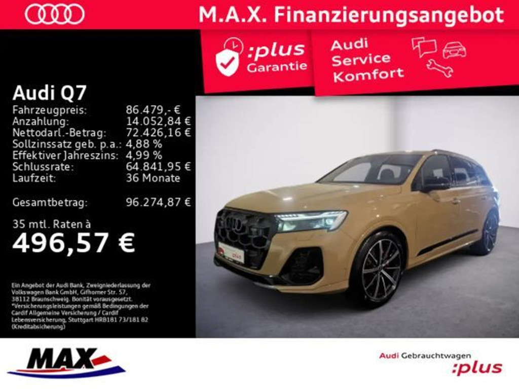 Audi Q7 Quattro S-Line 50 TDI