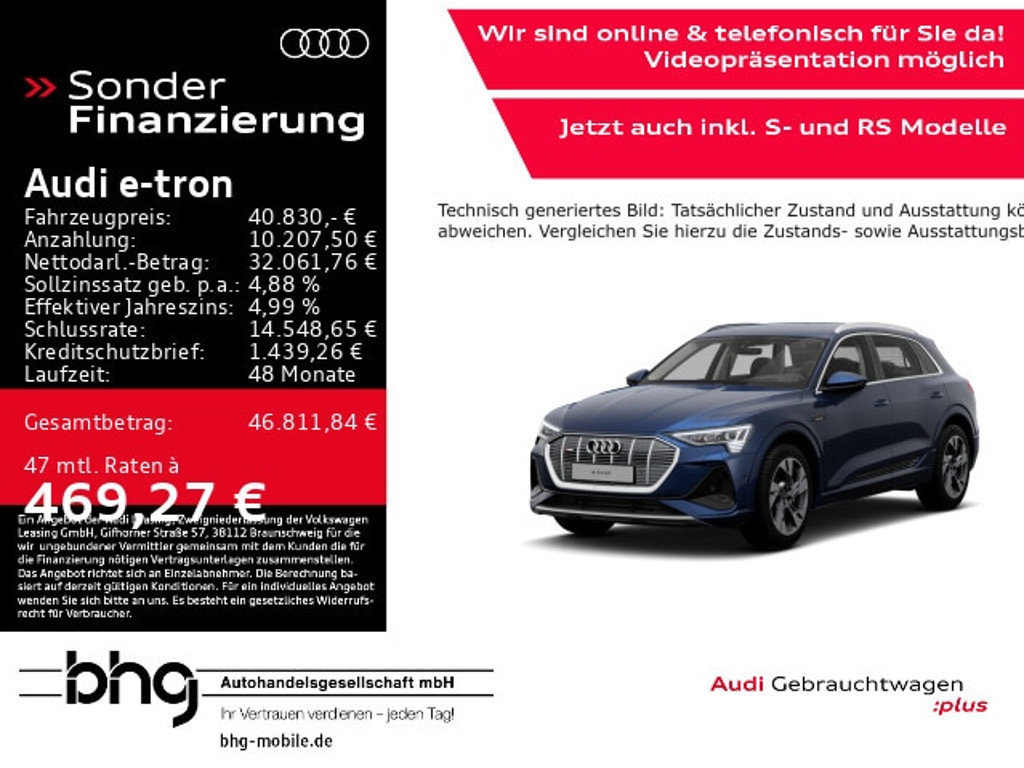 Audi e-tron Quattro 55