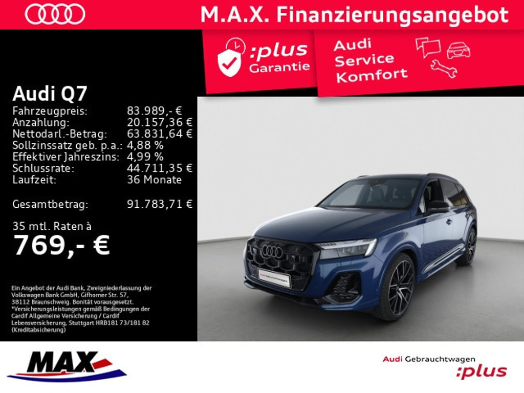 Audi Q7 Quattro S-Line 50 TDI