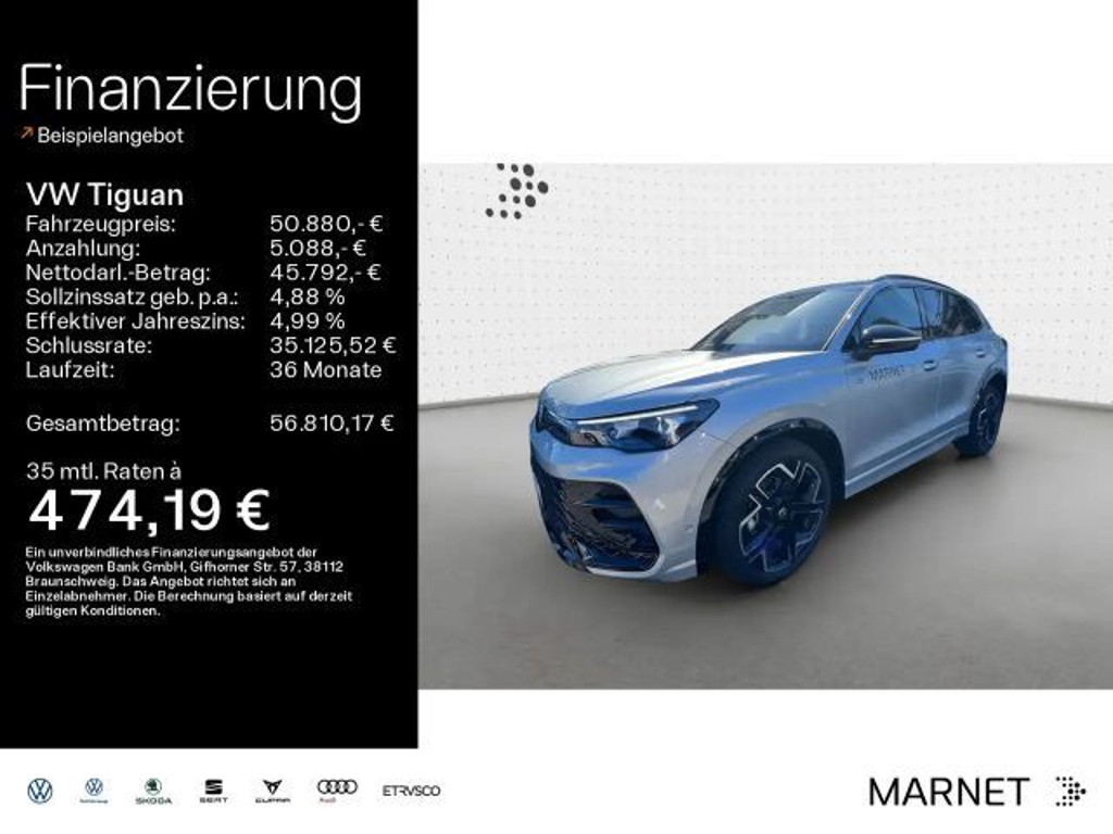 Volkswagen Tiguan DSG R-Line 1.5 TSI IQ.Drive