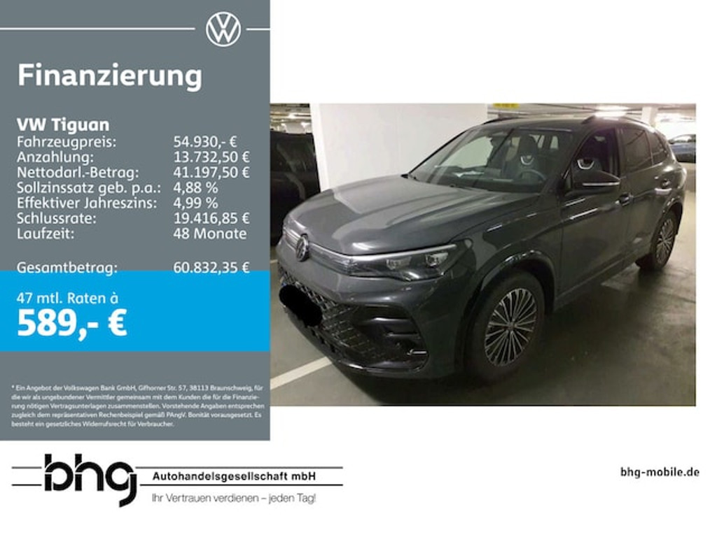 Volkswagen Tiguan 4Motion DSG R-Line IQ.Drive 2.0 TDI