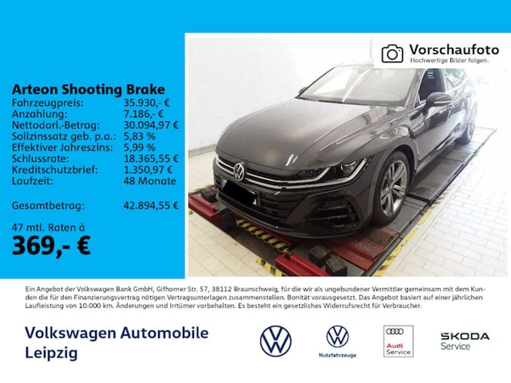Volkswagen Arteon Shooting Brake DSG 2.0 TSI