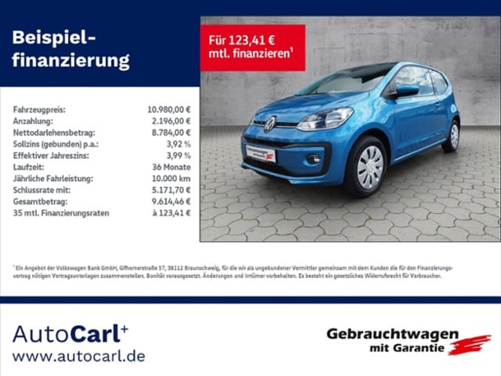 Volkswagen up! Move up! Move