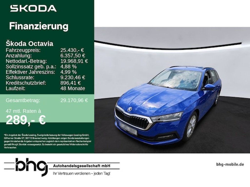 Skoda Octavia Ambition Combi iV 1.4 TSI